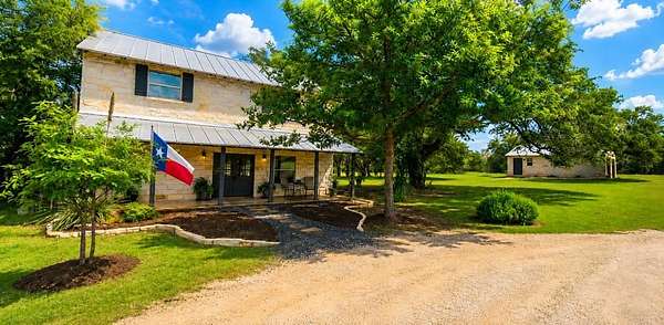 12.5 Acres of Land with Home for Sale in Johnson City, Texas