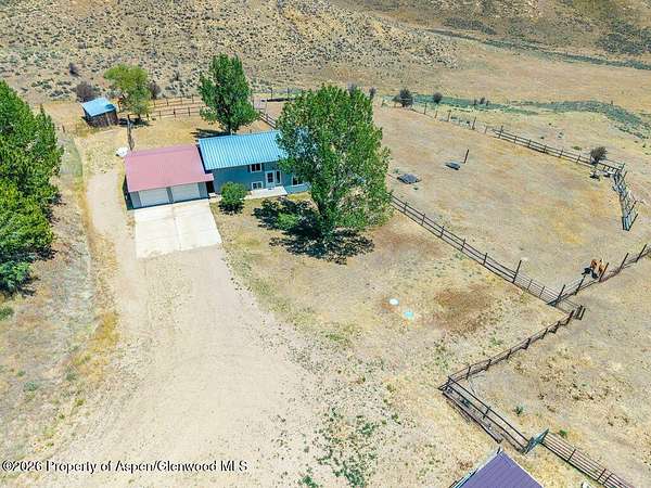 35 Acres of Agricultural Land with Home for Sale in Craig, Colorado