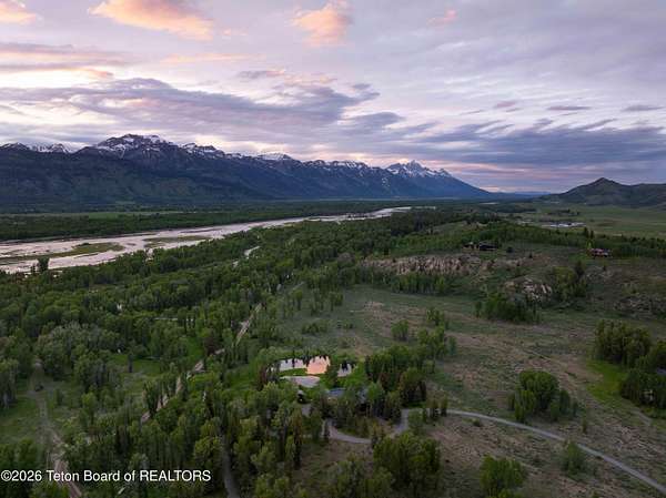 17.8 Acres of Land with Home for Sale in Jackson, Wyoming