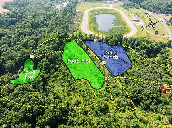 38 Acres of Recreational Land for Sale in New Philadelphia, Ohio