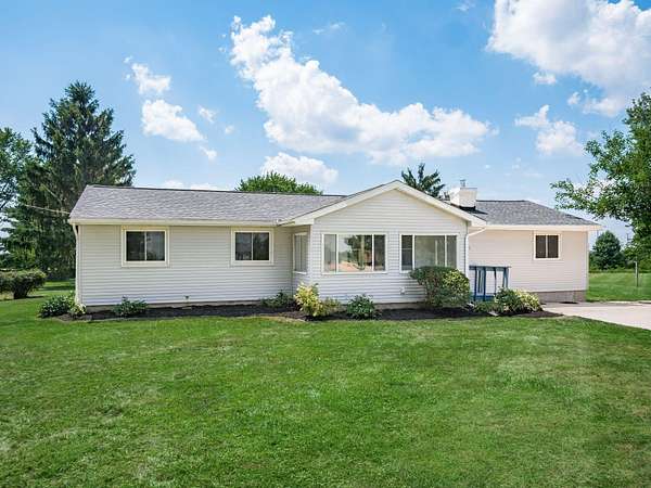 4 Acres of Land with Home for Sale in Plain City, Ohio