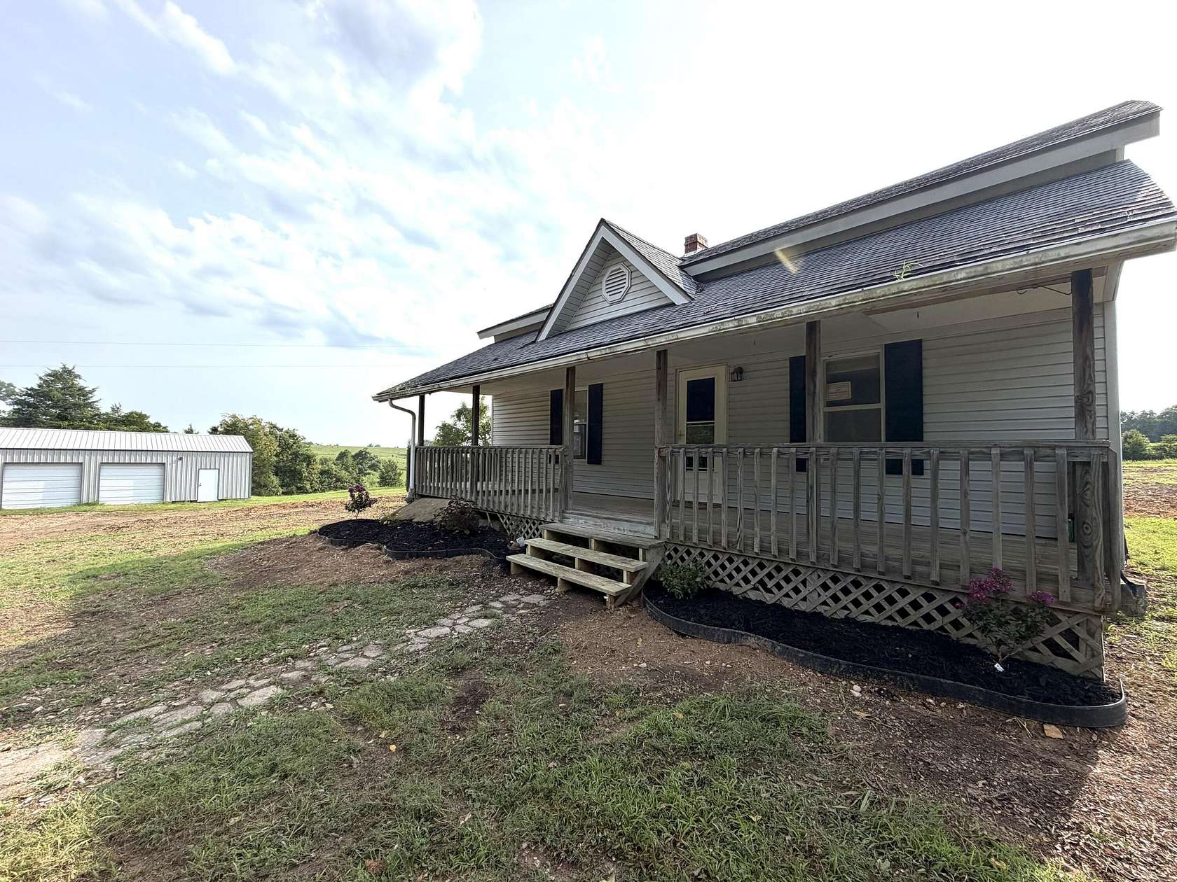 4.63 Acres of Land with Home for Sale in Hartville, Missouri