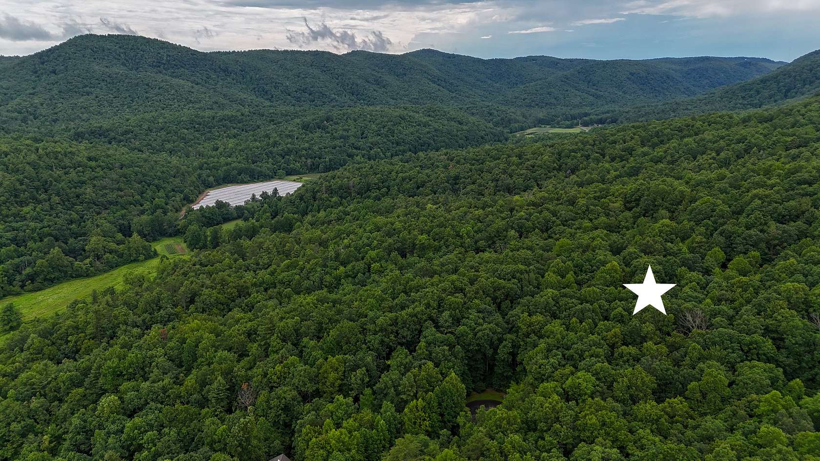 3.82 Acres of Land for Sale in Zirconia, North Carolina