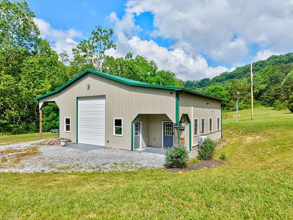 15.3 Acres of Recreational Land with Home for Sale in Pearisburg, Virginia