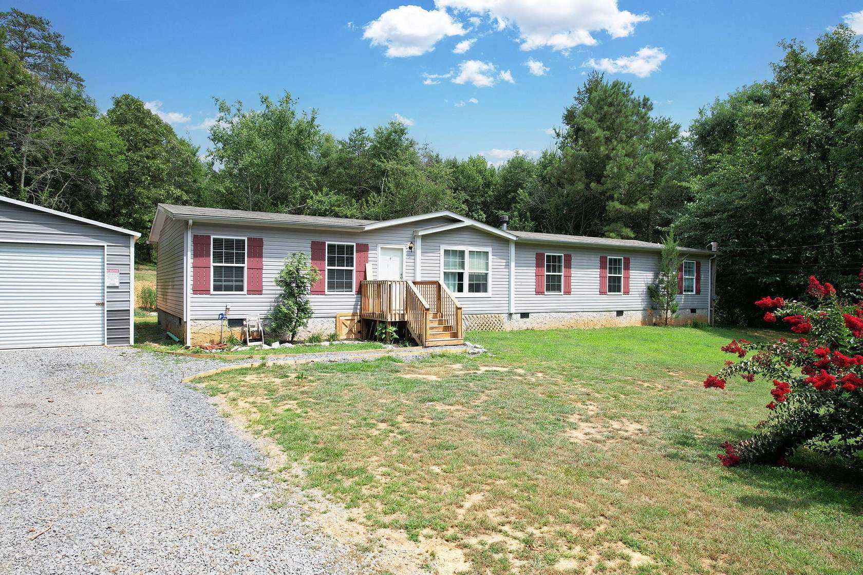5.22 Acres of Land with Home for Sale in Benton, Tennessee