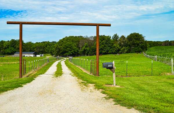 29 Acres of Agricultural Land with Home for Sale in Easton, Missouri