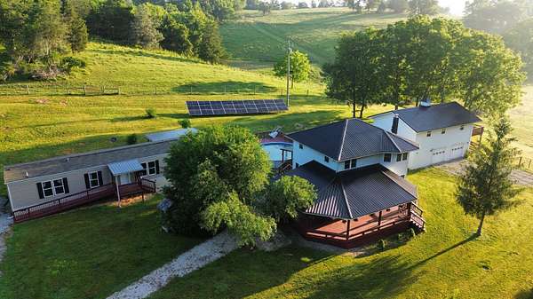 16.9 Acres of Land with Home for Sale in Owingsville, Kentucky