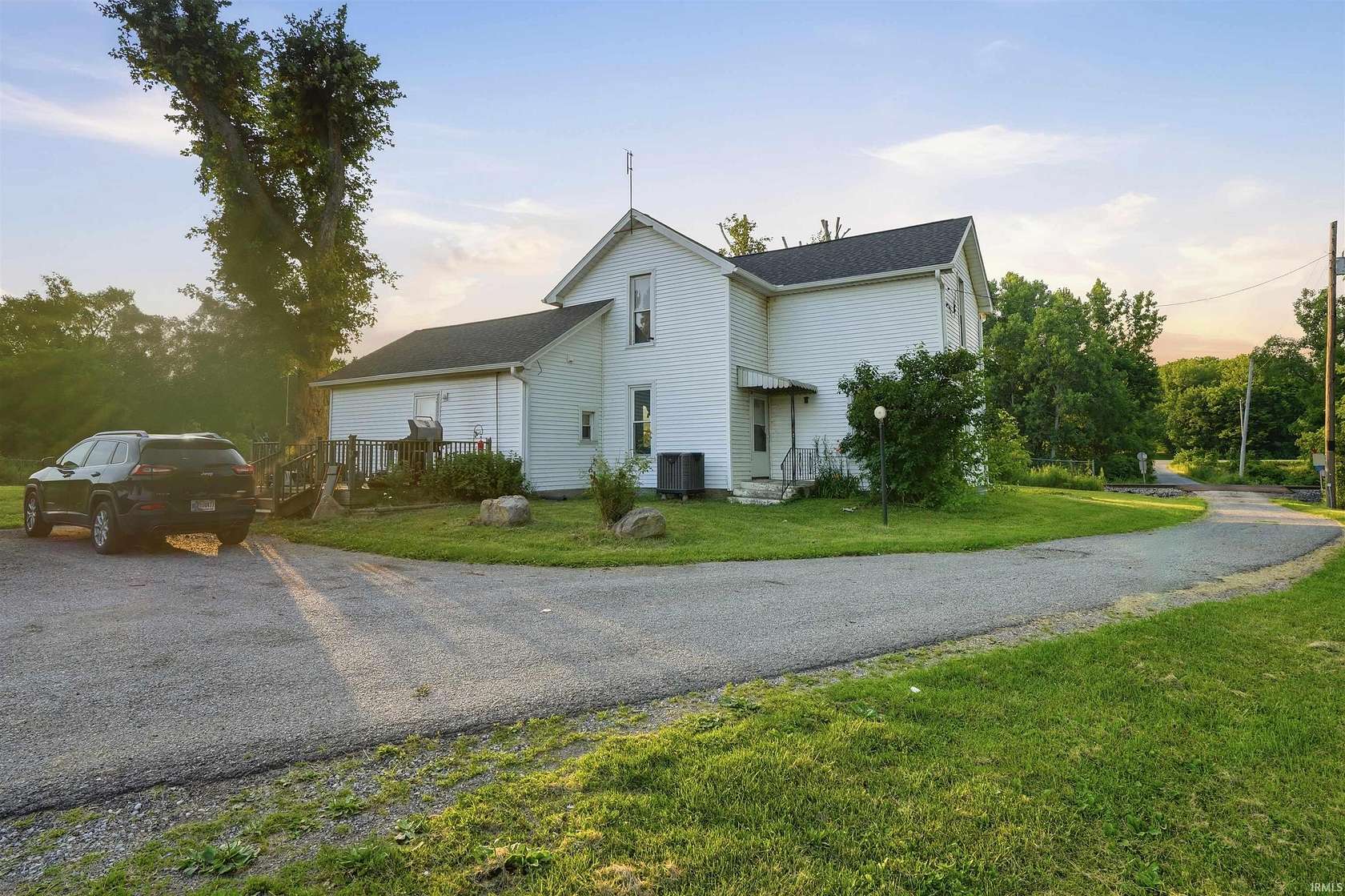 68.6 Acres of Land with Home for Sale in Corunna, Indiana