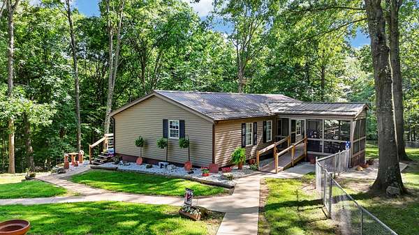 17 Acres of Recreational Land with Home for Sale in Logan, Ohio