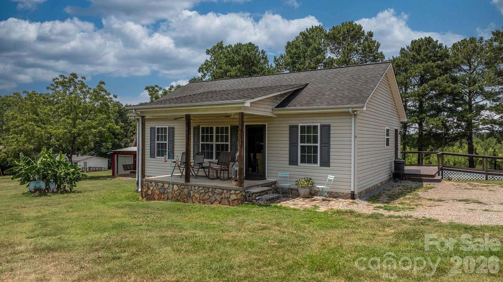 1.77 Acres of Land with Home for Sale in Lincolnton, North Carolina