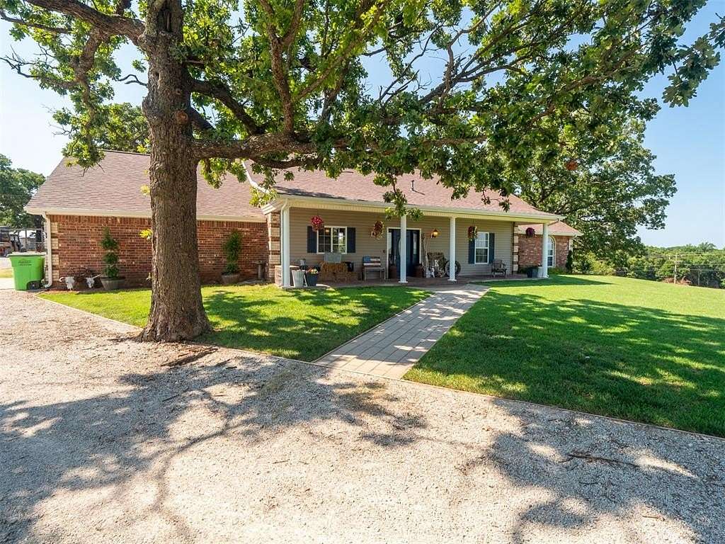 24 Acres of Land with Home for Sale in Prague, Oklahoma