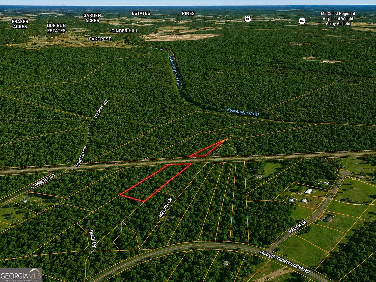 2 Acres of Residential Land for Sale in Midway, Georgia