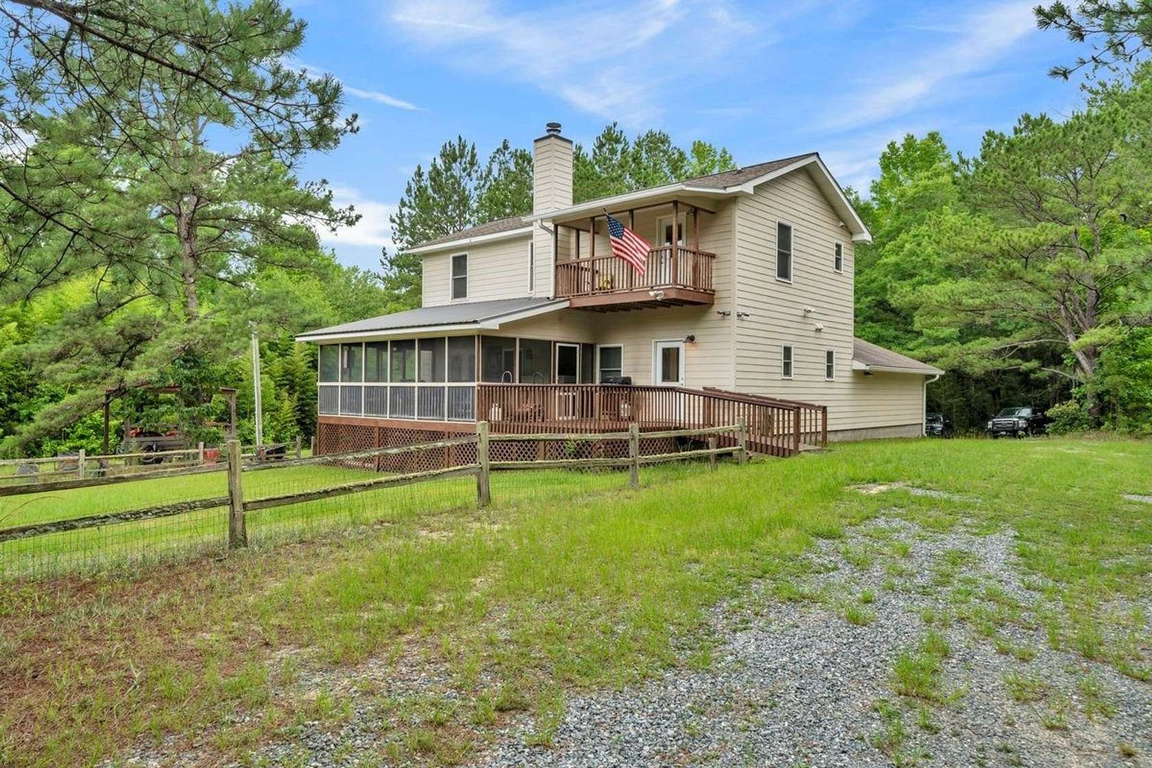 203 Acres of Recreational Land with Home for Sale in Butler, Georgia