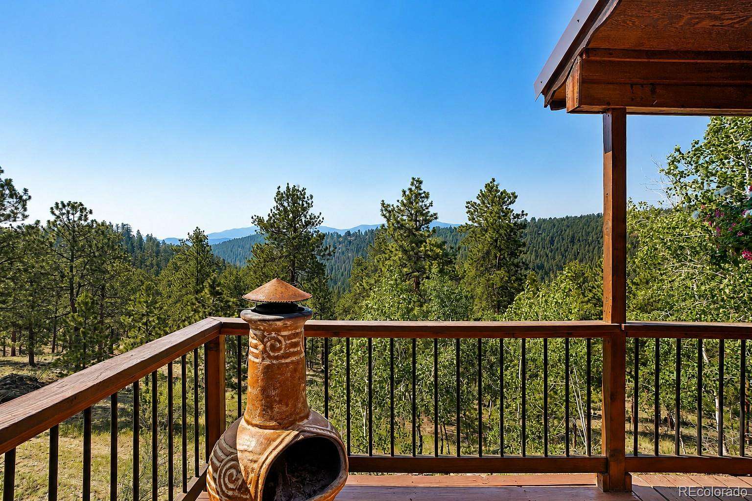 8.64 Acres of Land with Home for Sale in Bailey, Colorado