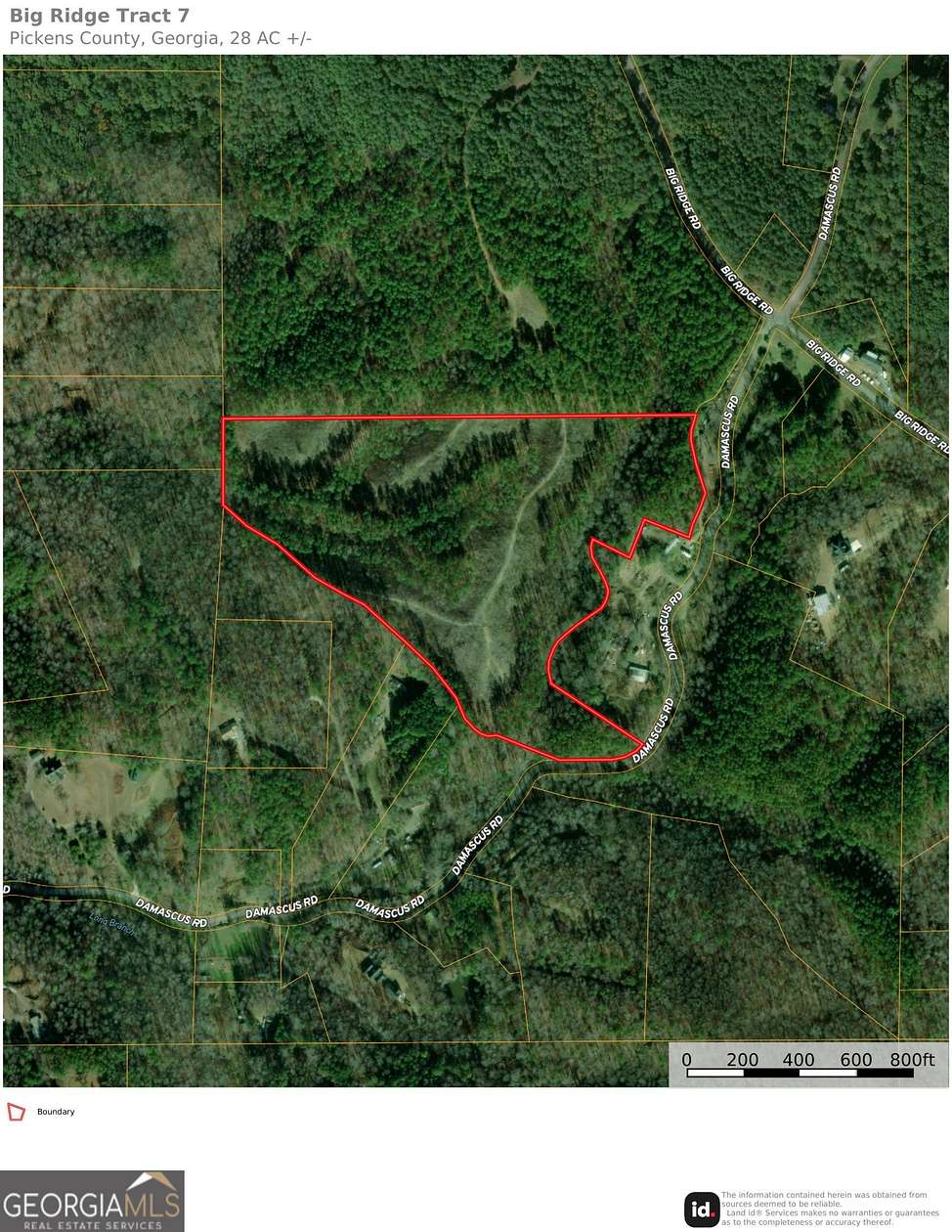 28 Acres of Land for Sale in Ranger, Georgia