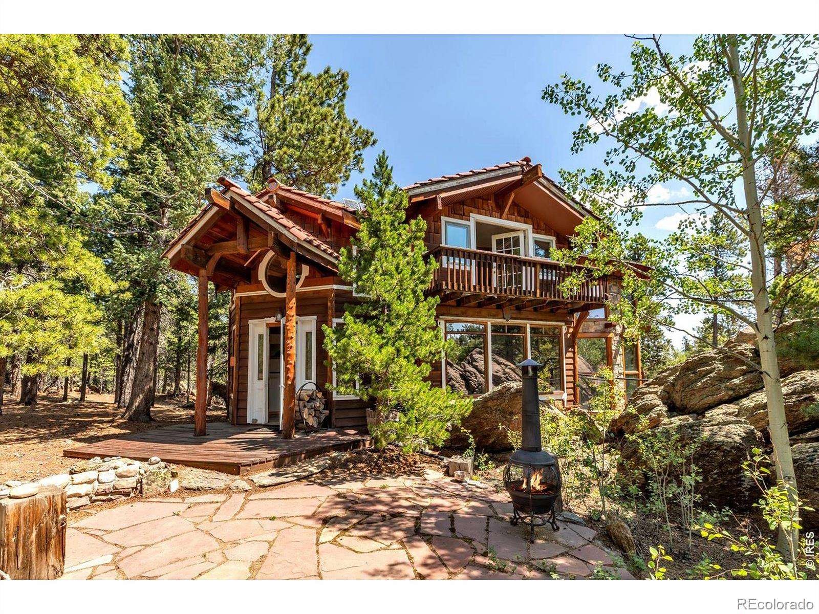 5.16 Acres of Land with Home for Sale in Nederland, Colorado