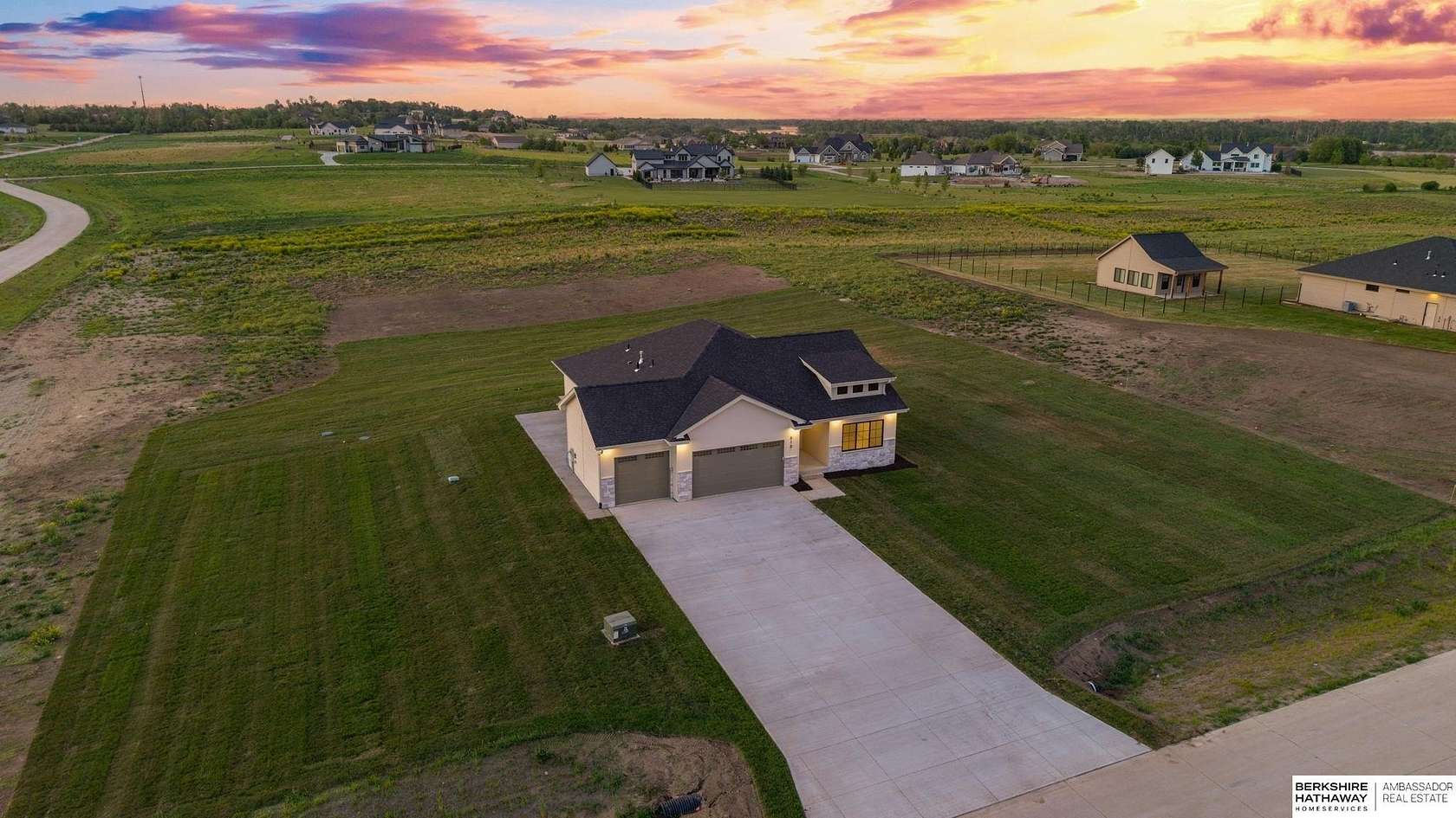 3 Acres of Land with Home for Sale in Yutan, Nebraska