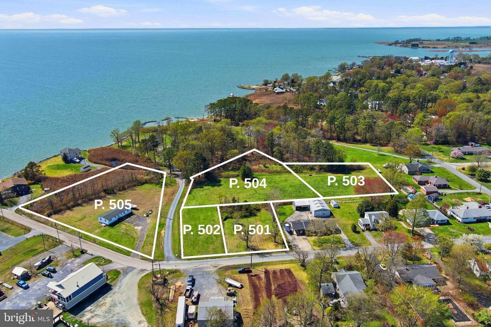 3.77 Acres of Land with Home for Sale in Rock Hall, Maryland