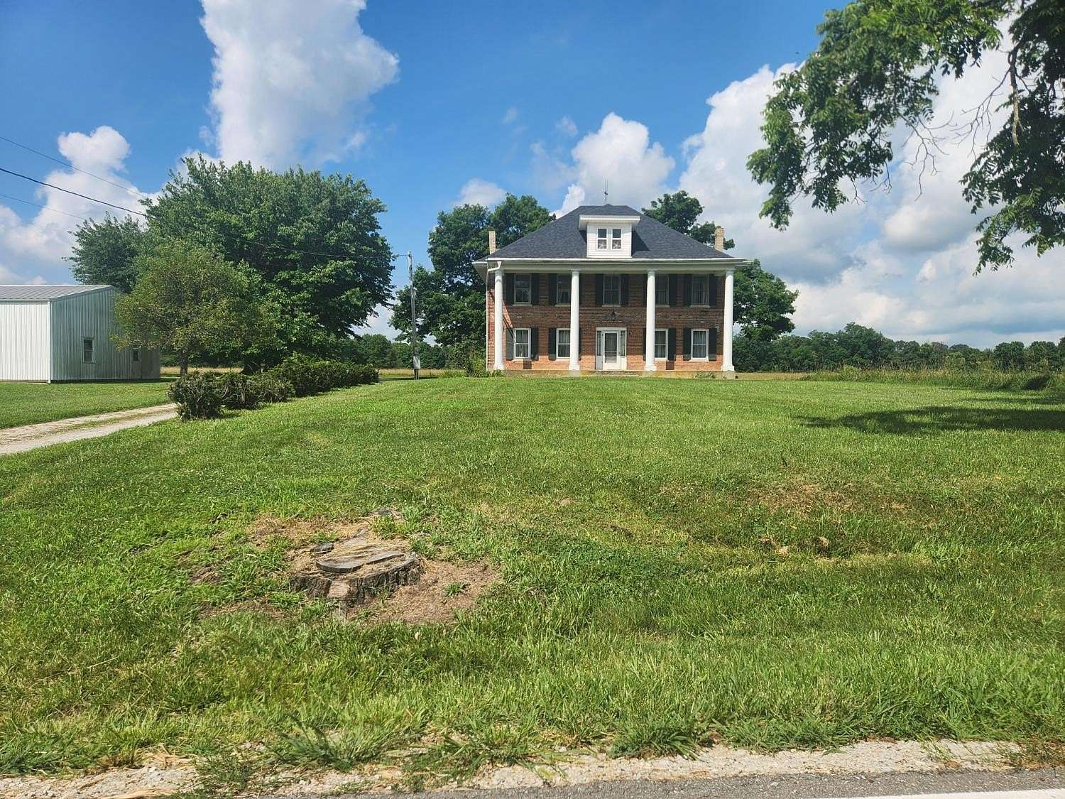 153 Acres of Land with Home for Sale in Guilford, Indiana