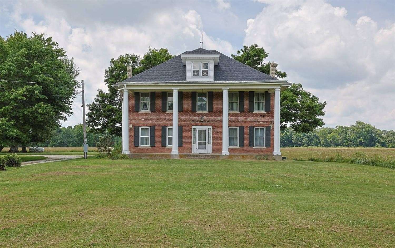 153 Acres of Recreational Land with Home for Sale in Guilford, Indiana