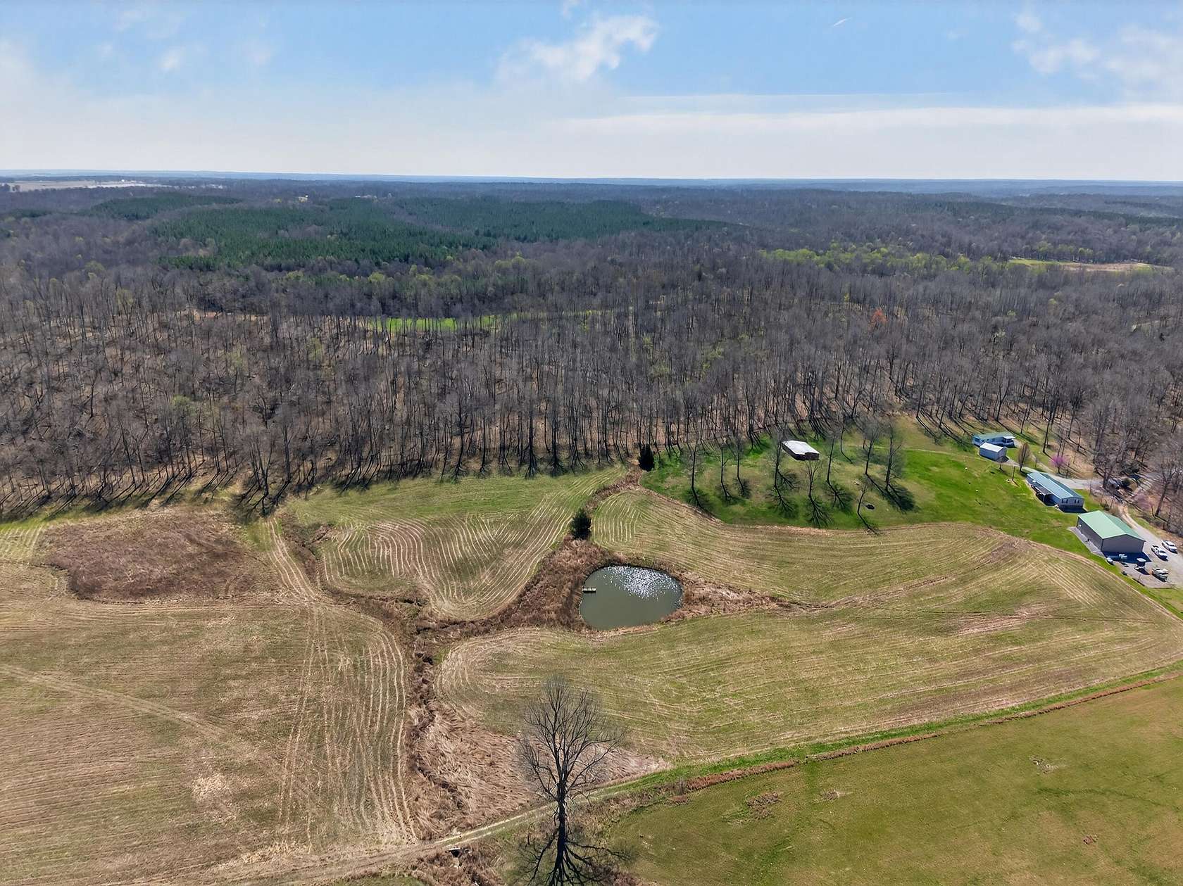 211 Acres of Land with Home for Sale in Salem, Kentucky