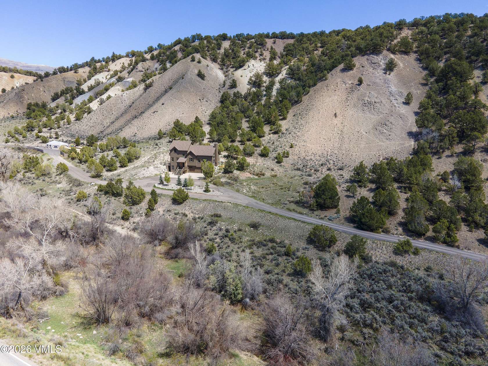 25.2 Acres of Recreational Land with Home for Sale in Eagle, Colorado