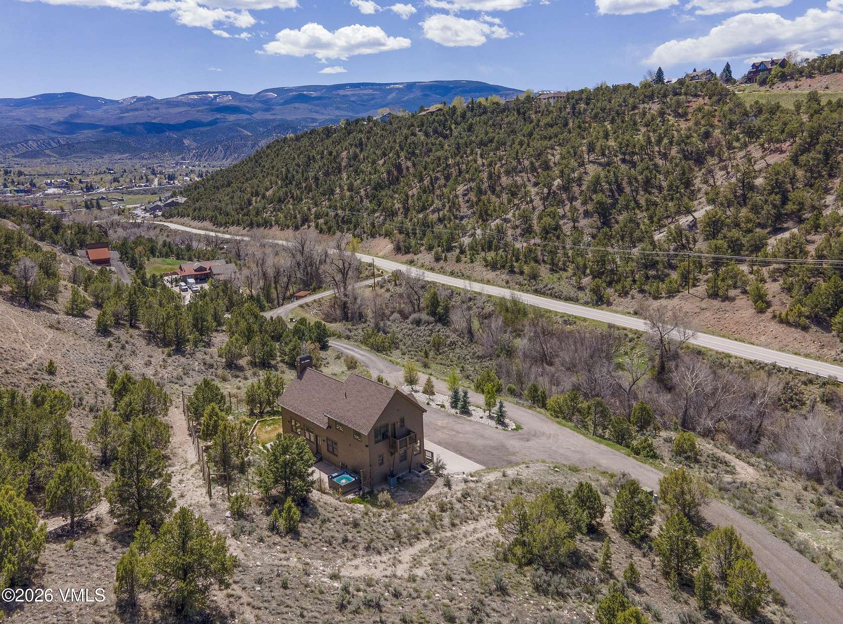 25.2 Acres of Recreational Land with Home for Sale in Eagle, Colorado