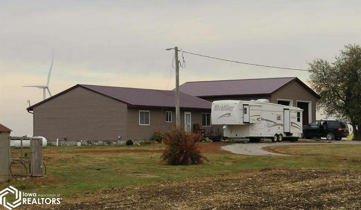 9.5 Acres of Land with Home for Sale in Deep River, Iowa