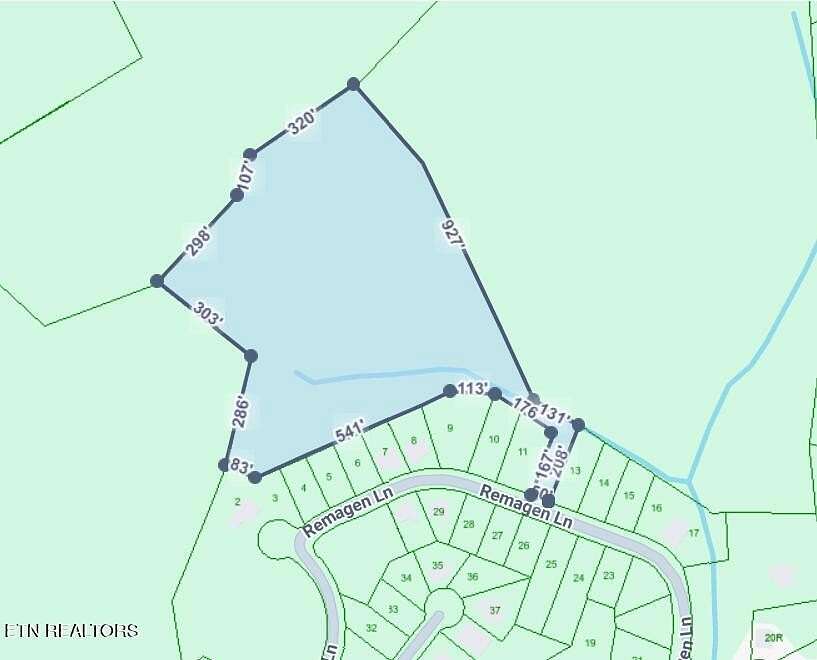 11.8 Acres of Land for Sale in Knoxville, Tennessee