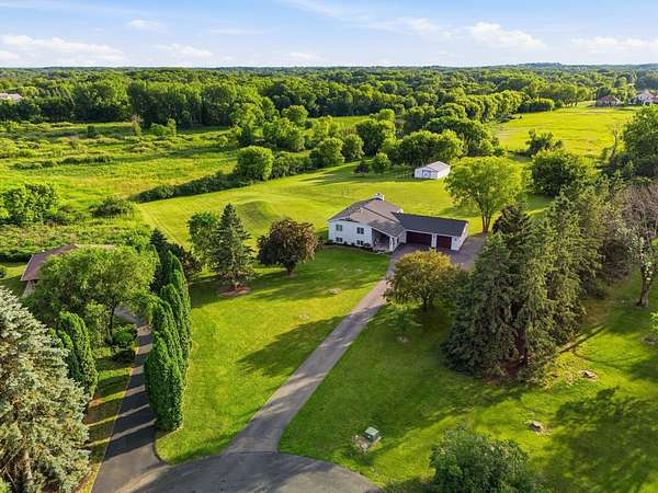 3.72 Acres of Land with Home for Sale in Hamel, Minnesota