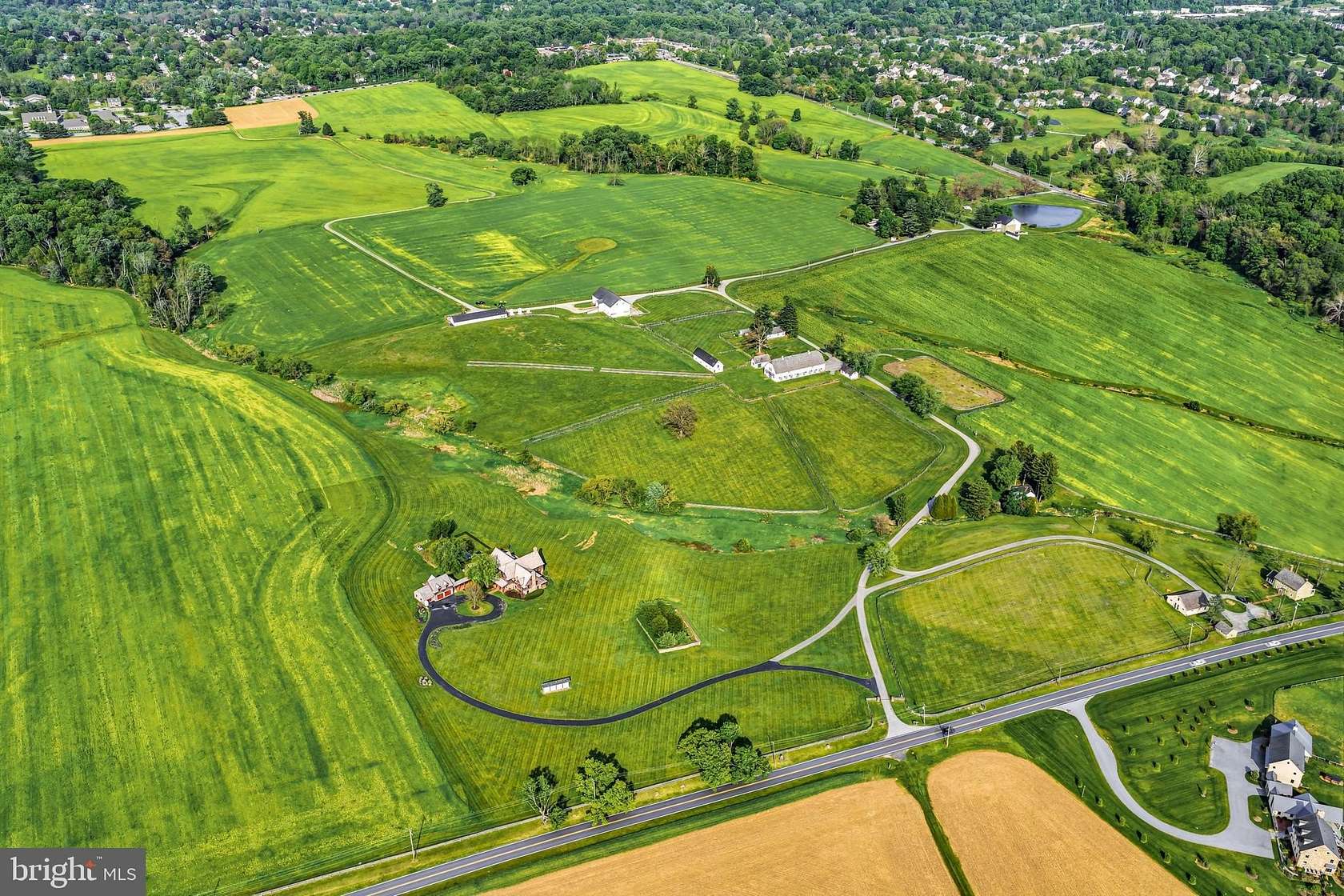 27.4 Acres of Agricultural Land with Home for Sale in West Chester, Pennsylvania