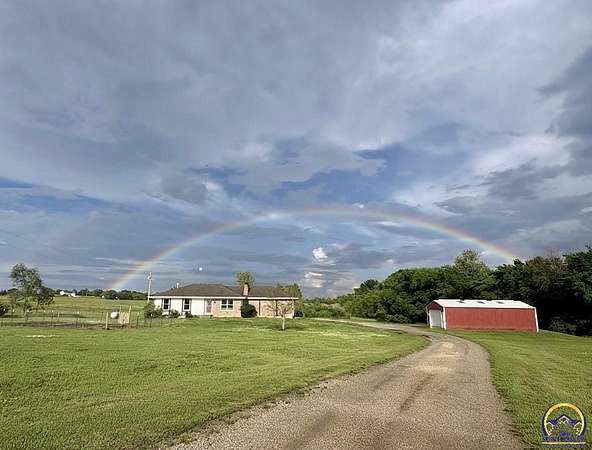 8.52 Acres of Land with Home for Sale in Hoyt, Kansas