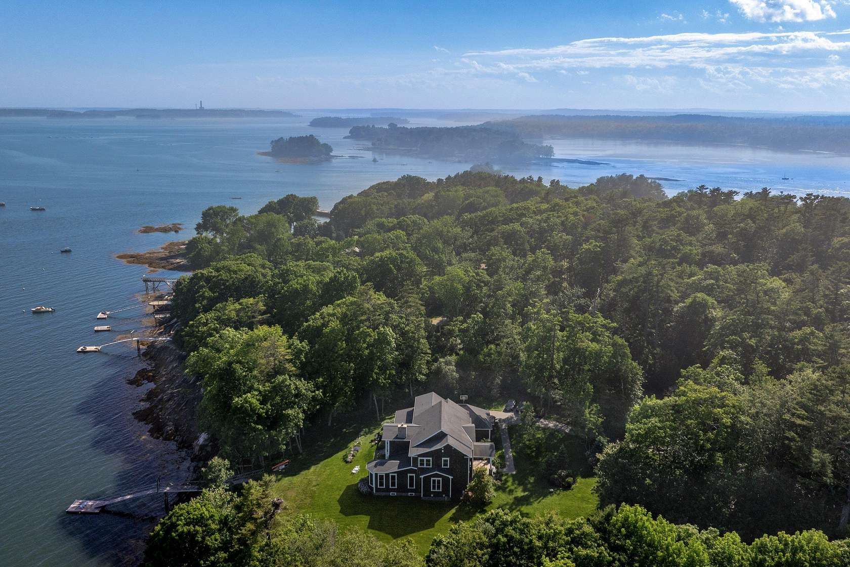 2.5 Acres of Land with Home for Sale in Freeport, Maine