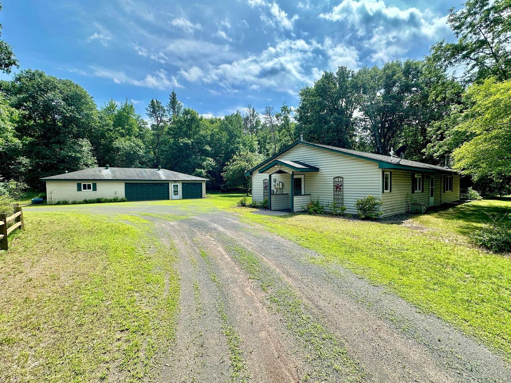 10 Acres of Land with Home for Sale in St. Croix Falls, Wisconsin