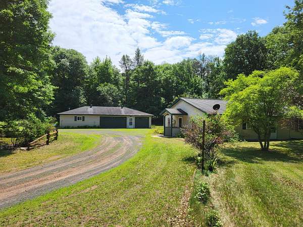 10 Acres of Land with Home for Sale in St. Croix Falls, Wisconsin