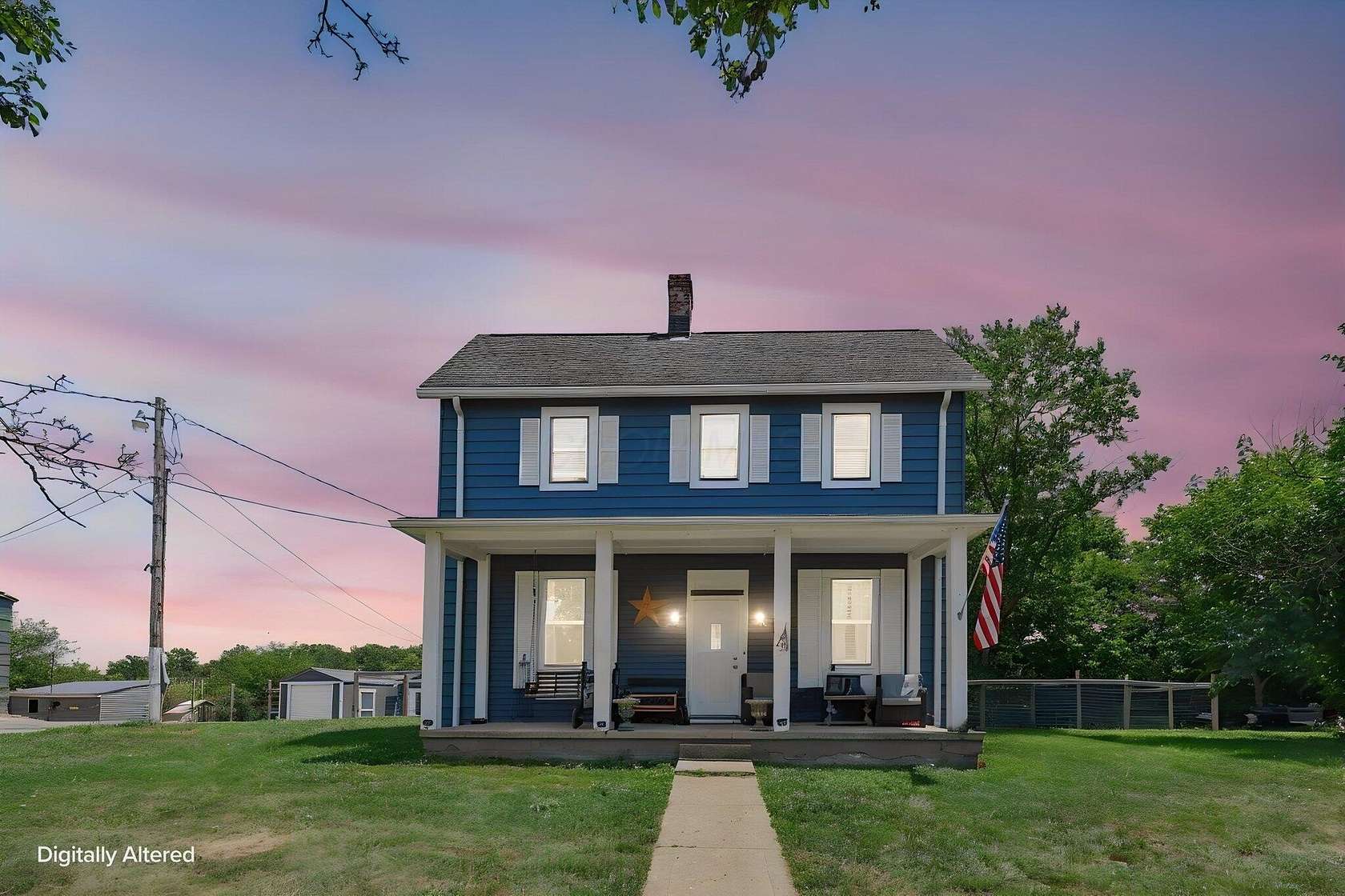 18.1 Acres of Land with Home for Sale in Circleville, Ohio