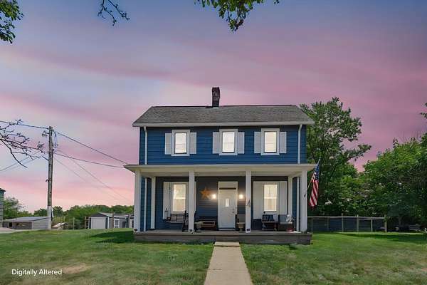 18.1 Acres of Land with Home for Sale in Circleville, Ohio