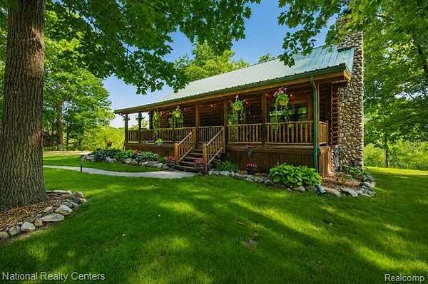 2.5 Acres of Land with Home for Sale in Springfield Township, Michigan