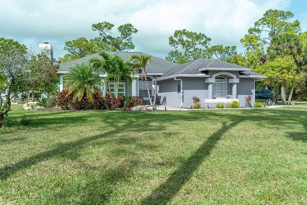 5 Acres of Land with Home for Sale in Loxahatchee Groves, Florida