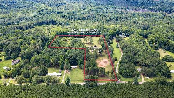 7 Acres of Land with Home for Sale in Waverly, Alabama