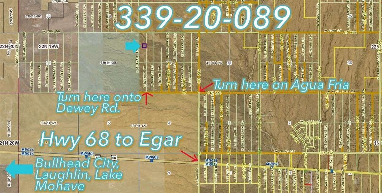 2.35 Acres of Residential Land for Sale in Golden Valley, Arizona