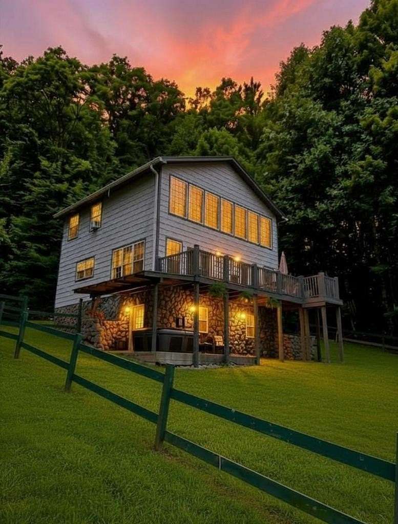 4.39 Acres of Land with Home for Sale in Bryson City, North Carolina