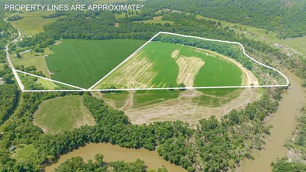 46.7 Acres of Agricultural Land for Sale in Aurora, Indiana