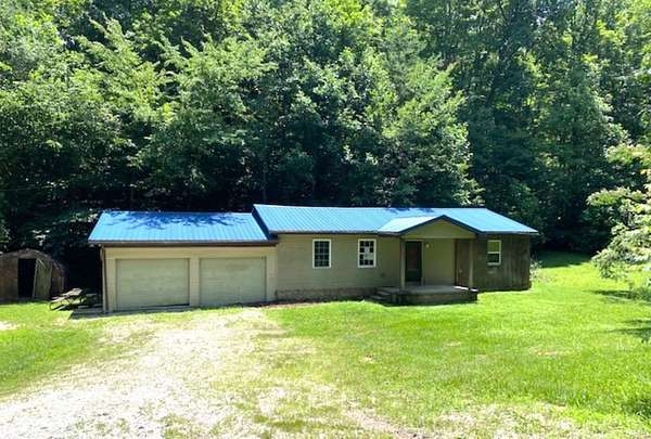 6.43 Acres of Land with Home for Sale in Tell City, Indiana