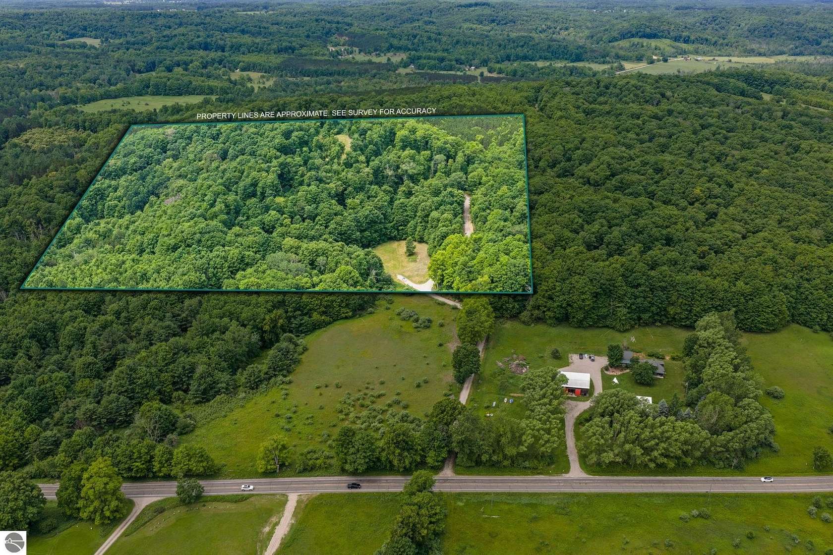 40.6 Acres of Recreational & Residential Land for Sale in Cedar, Michigan