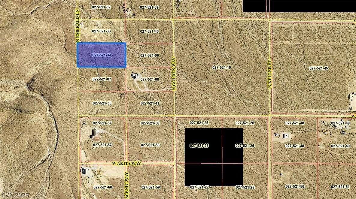 5 Acres of Residential Land for Sale in Pahrump, Nevada