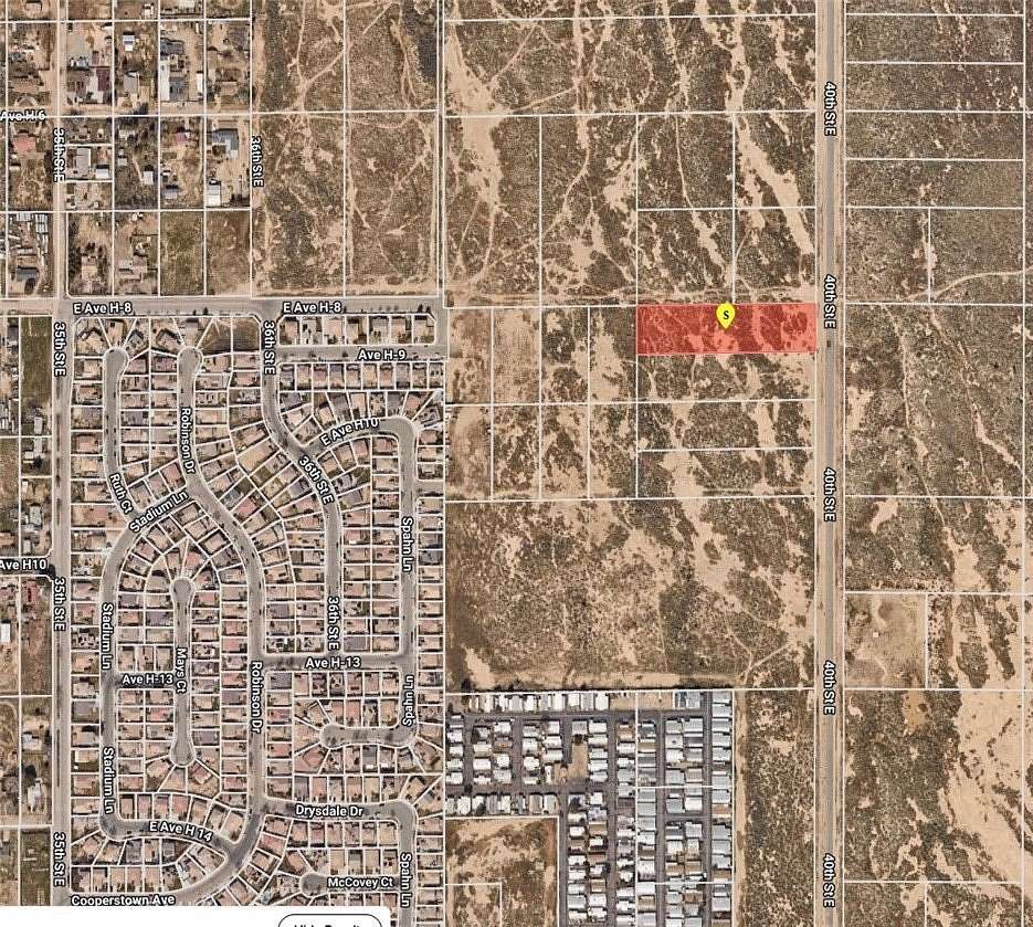 2.4 Acres of Land for Sale in Lancaster, California