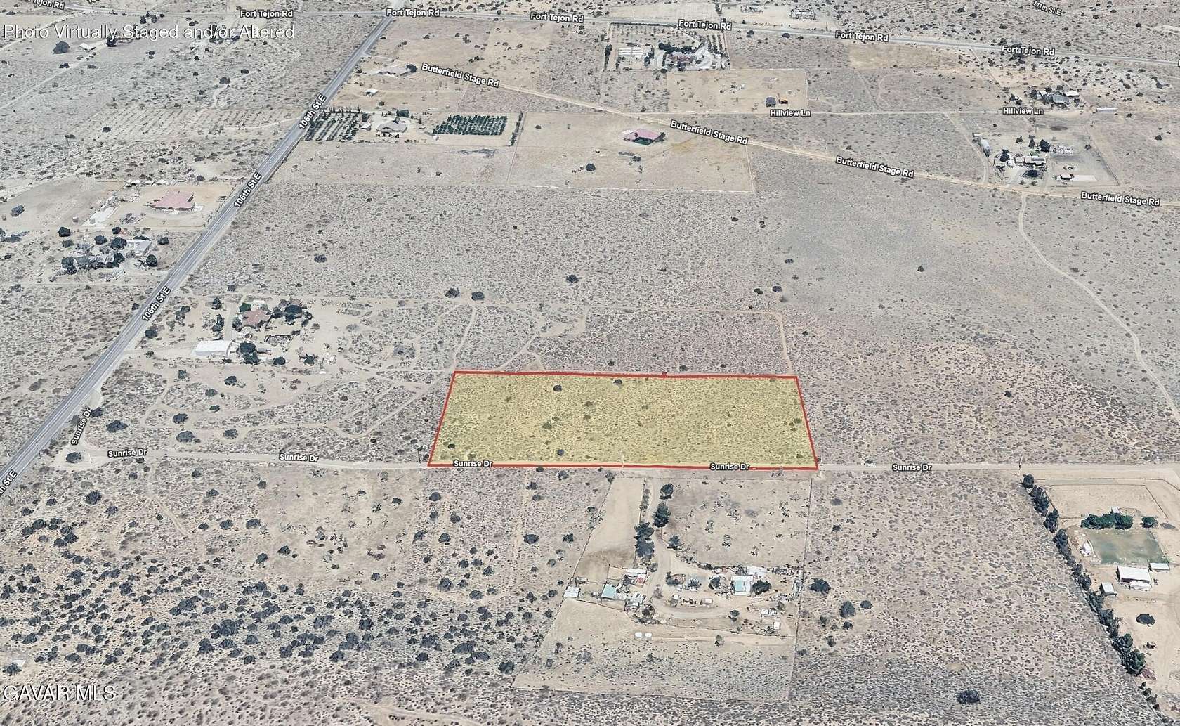 5 Acres of Residential Land for Sale in Pearblossom, California