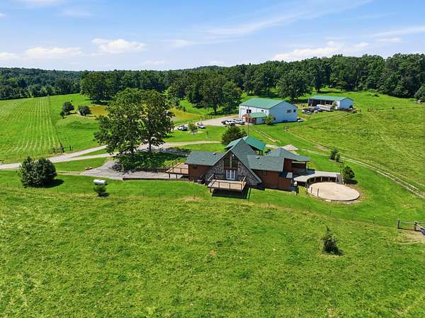 108 Acres of Agricultural Land with Home for Sale in Willow Springs, Missouri