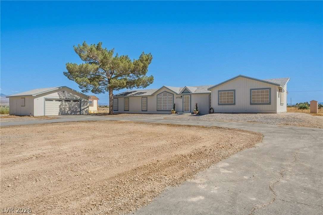 2.5 Acres of Land with Home for Sale in Pahrump, Nevada